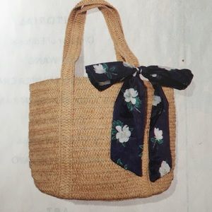 COPY - Draper James straw bag